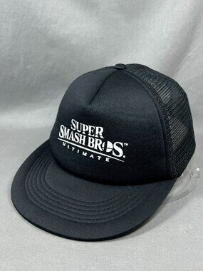 Super Smash Bros Ultimate HitWear Snapback Hat Nintendo Switch Foam Trucker Mens